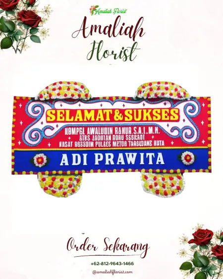 Papan Bunga Ucapan Selamat Tegal Barat