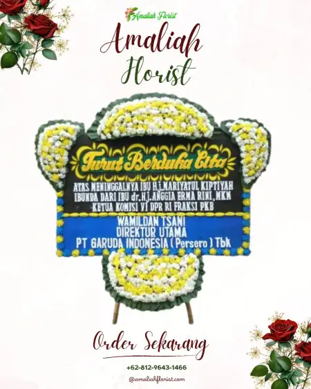 Papan Bunga Duka Tegal Barat